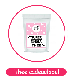 Thee cadeaulabel
